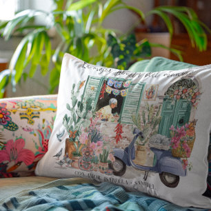 La Mejor Abuela del Mundo   Personalized Decorative Cushion