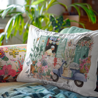 La Mejor Abuela del Mundo | Personalized Decorative Cushion