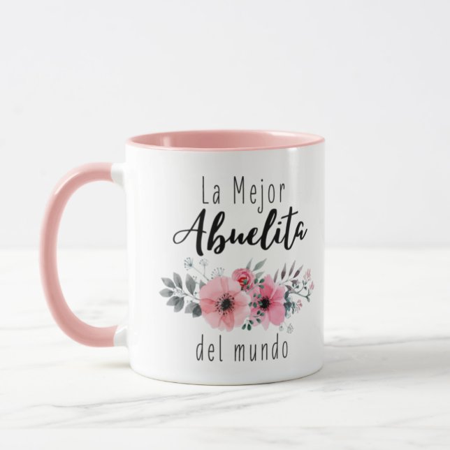 La Mejor Abuelita del Mundo Mug (Left)