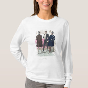 La Mode: Advertisement for 19th Century Men's Fash T-Shirt
