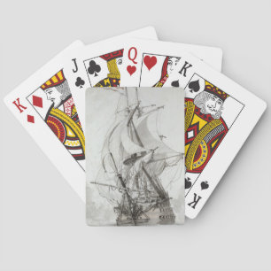 La Montagne, c.1794 (w/c pen & ink) Playing Cards