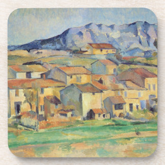 La Montagne Sainte-Victoire - Paul Cezanne - c1886 Coaster