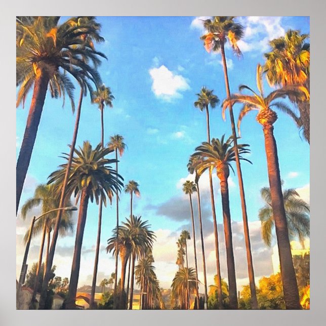 LA Morning Poster (Front)