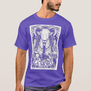 La Mort Tarot Card Occult Satanic Tarot Reader Rea T-Shirt