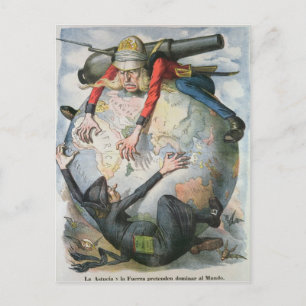 La Mosca Roja Postcard