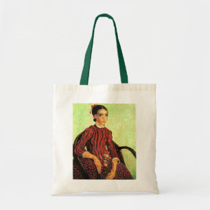 La Mousme, Sitting by Vincent van Gogh Tote Bag