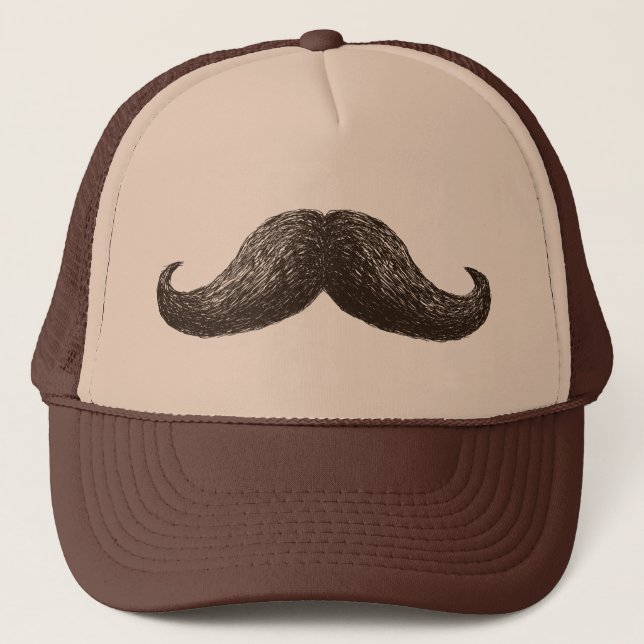 La Moustache Trucker Hat (Front)