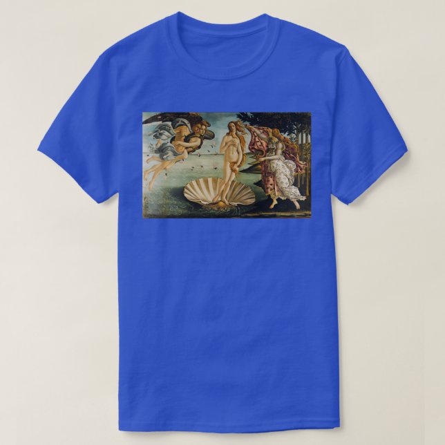 La Nascita di Venere by Sandro Botticelli The Birt T-Shirt (Design Front)