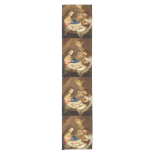 "La Natividad" art table runner