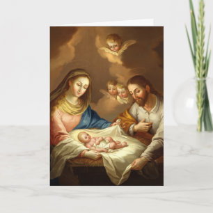 "La Natividad" custom greeting card