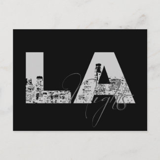LA Nights Postcard