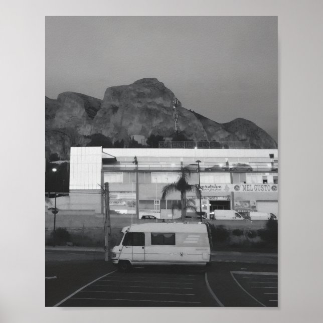 La Nucia B&W Poster (Front)