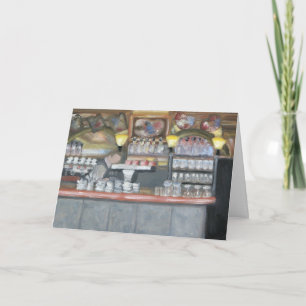 La Palette Bar/Cafe Card