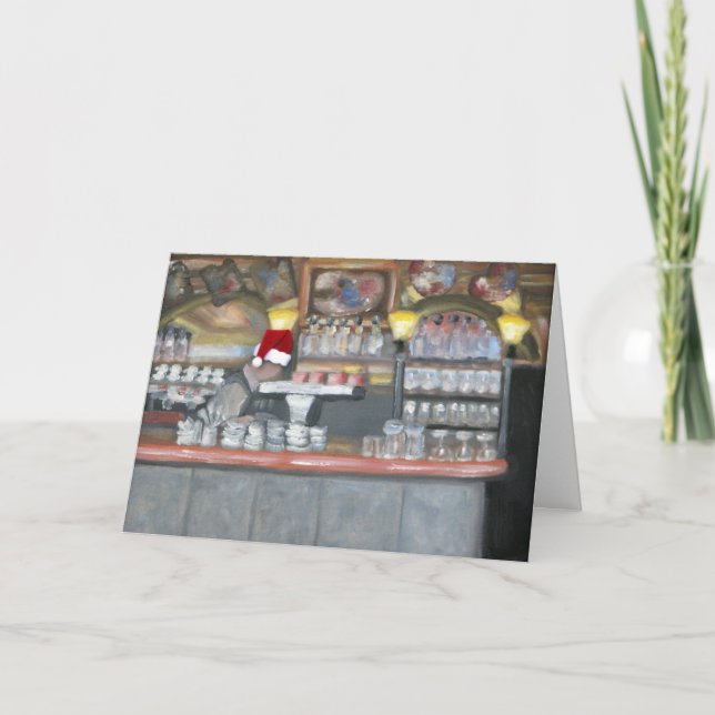 La Palette Christmas Holiday Card (Front)