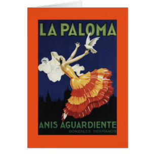 La Paloma - Anis Aguardiente Promotional