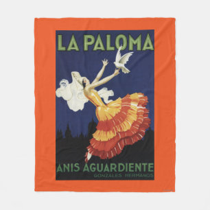 La Paloma - Anis Aguardiente Promotional Fleece Blanket