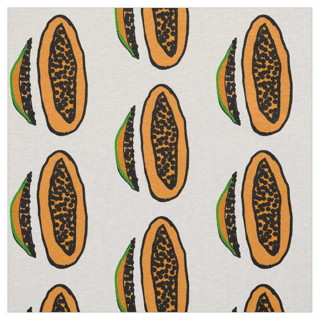 la papaya fabric (Swatch)