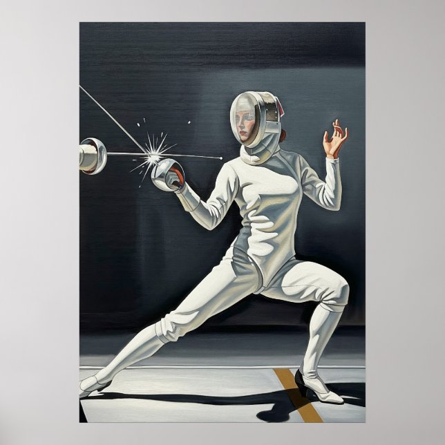 LA PARADE DU PENTATHLÈTE (The Pentathlete's Parry) Poster (Front)