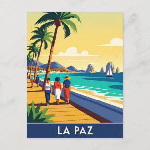 La Paz Baja California Sur Mexico Postcard
