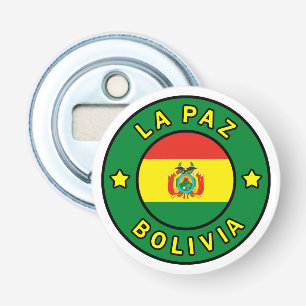La Paz Bolivia Bottle Opener