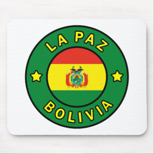La Paz Bolivia Mouse Mat