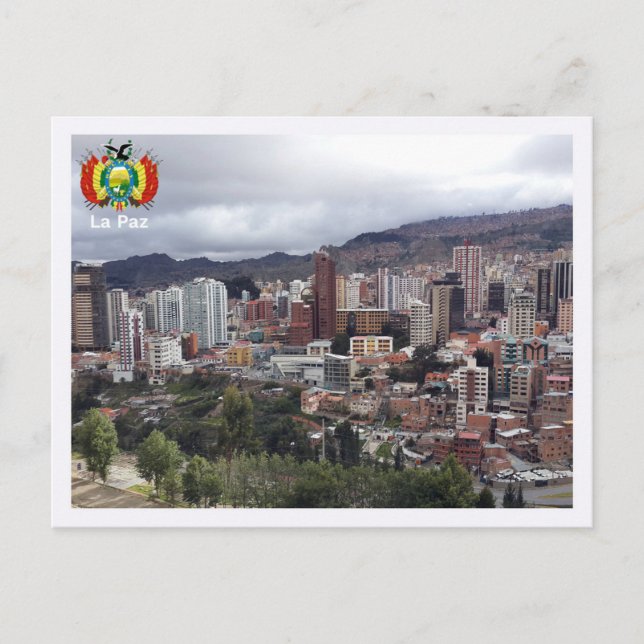 La Paz - Bolivia Postcard (Front)