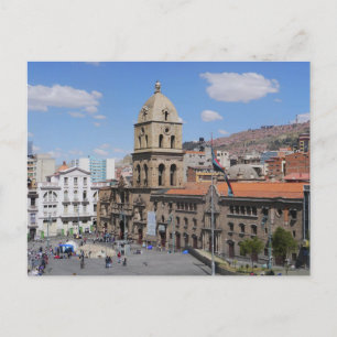 La Paz, Bolivia Postcard