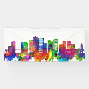 La Paz Bolivia Skyline Banner