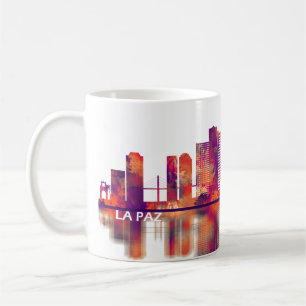 La Paz Bolivia Skyline Coffee Mug