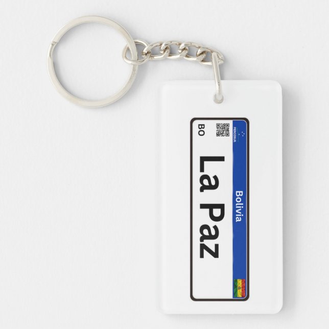 La Paz Mercosur Key Ring (Front)