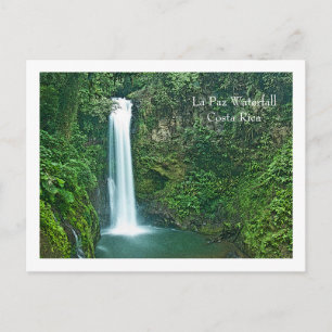 La Paz Waterfall, Costa Rica Postcard