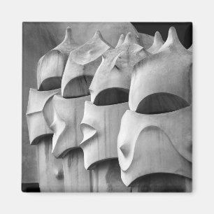 La Pedrera Chimneys Magnet