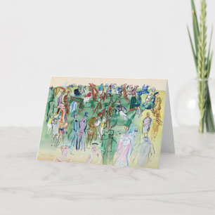 La Pelouse Raoul Dufy Card
