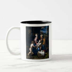 La Perla - Giulio Romano - c1518 Two-Tone Coffee Mug