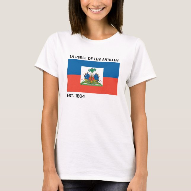 LA PERLE DE LES ANTILLES HAITI SHIRT (Front)