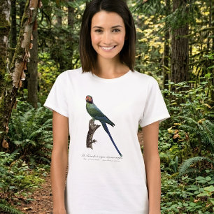 La Perruche a nuque et joues rouges  T-Shirt