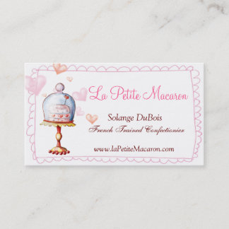 La Petite Macaron Business Card