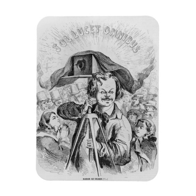 'La Photographie, Nadar (1820-1910) le grand (!!!. Magnet (Vertical)