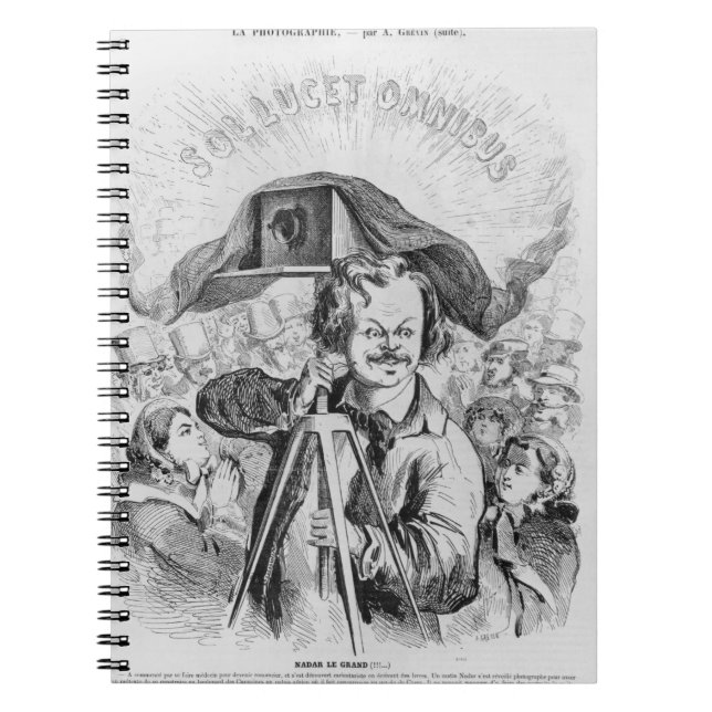 'La Photographie, Nadar (1820-1910) le grand (!!!. Notebook (Front)