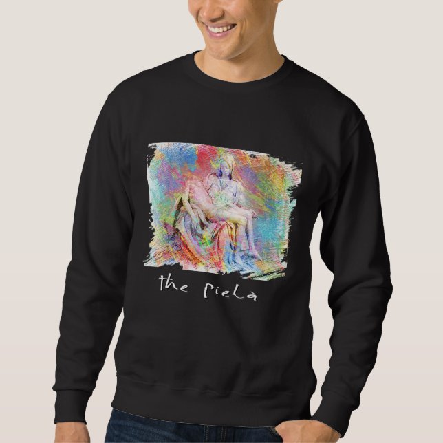 La Pieta Statue Sweatshirt (Front)