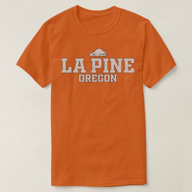 La Pine Oregon T-Shirt (Design Front)