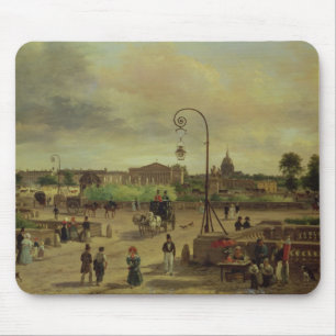La Place de la Concorde in 1829 Mouse Mat