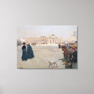 La Place du Carrousel, Paris Canvas Print