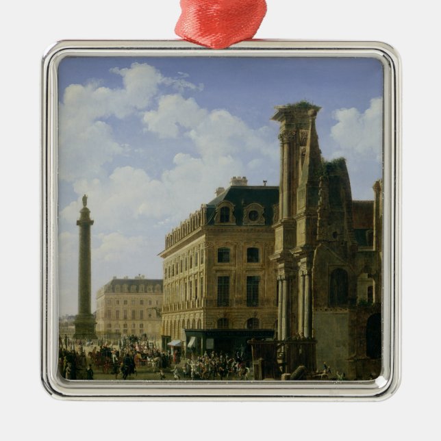La Place Vendome, 1808 Metal Tree Decoration (Front)