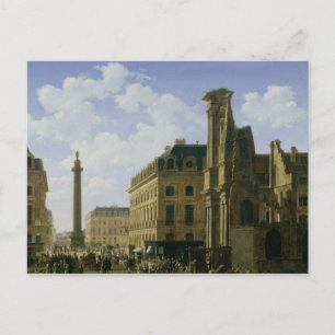 La Place Vendome, 1808 Postcard
