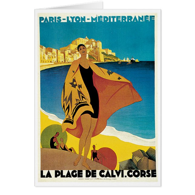 La Plage de Calvi, Corse (Front)