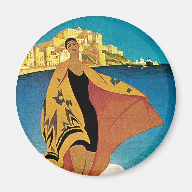 La Plage de Calvi, Corse Magnet (Front)