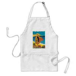La Plage de Calvi, Corse Standard Apron