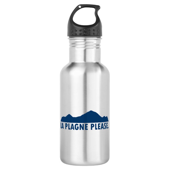La Plagne France Please 532 Ml Water Bottle (Front)