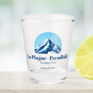 La Plagne - Paradiski France ski resort   Shot Glass